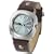 Diesel DZ2146 Brown Leather Strap Blue Dial Analogue Watch