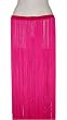 Fuchsia Long Fringe Belt