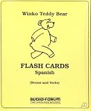 Winko Teddy Bear Spanish Flash Cards with CD