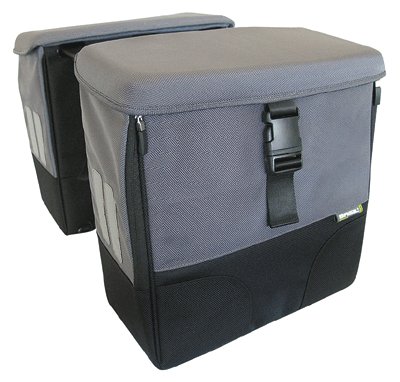 Basil Doppelpacktasche Preston KID in anthrazit