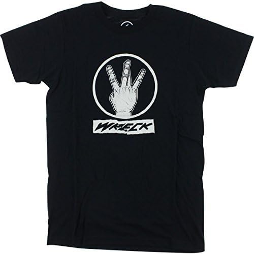 Wreck Wheels Wreckside Black X-Large T-Shirt by Wreck Wheels