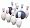 Bowling Basket w/ Pins & 2 each (2.5lb) Balls