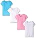 Fruit of the Loom Girls' 4pk Toddler Tee, Assorted, 4T/5T