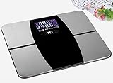 FSLiving インテリジェントな電子スケール 脂肪は、体脂肪計の計器ポンド精密測定スケールをスケール