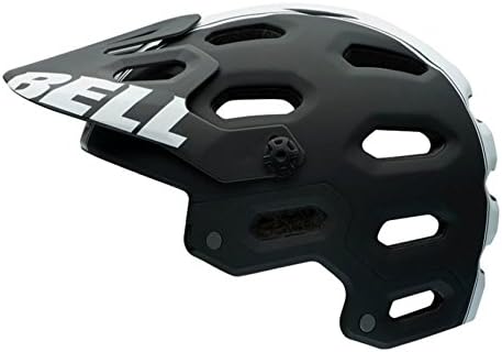 Bell Super 2 Matte Black/White Viper Mips Equipped Mountain Bike Helmet Size Large