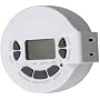Woods 59203 Digital Lamp and Appliance Timer, Repeats Weekly with 2-Prong Plug