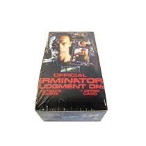 Official Terminator 2 Judgement Day Movie Trading Cards Sealed Box of Packages