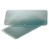 2 Glasschneidbretter / Abdeckplatten für Kochfeld