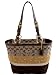 AUTHENTIC Coach Pieced Stripe Tote Handbag #F13075