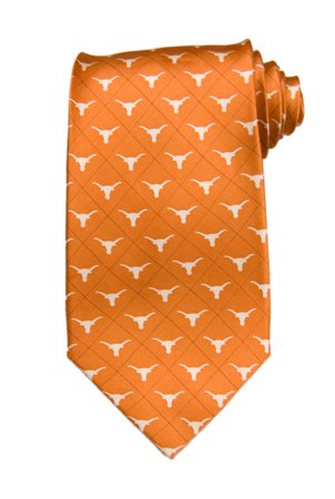 University of Texas – Longhorns – 1 Tone Orange – Necktie – Tie