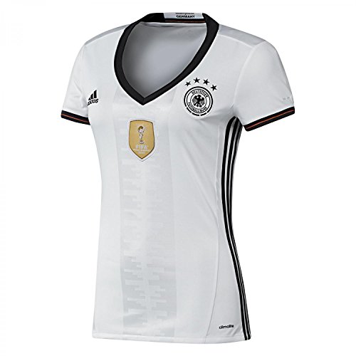 adidas Damen DFB Home Trikot EM 2016 white/black XXL