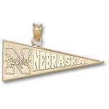 University of Nebraska N Huskers Pennant Pendant (14kt)