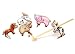 Krocket 6 Tiere