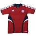 adidasバイエルンミュンヘン08-09トレーニングジャージー半袖(FCBトゥルーレッド)