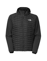 Sports: The North Face Thermoball Hybrid Hoodie Mens (X-Large, TNF Black/TNF Black) - The North Face