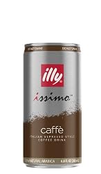 illy issimo Coffee Drink, Caff&egrave;, 6.8-Ounce Cans (Pack of 12)