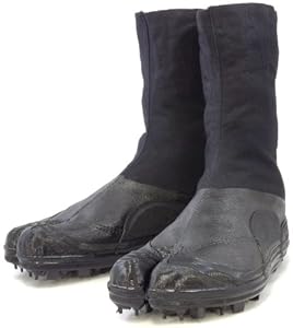 Spike Tabi Shoes, Jikatabi boots, Rikio Durable Tabi Ninja Boots (JP 25cm US Men Size 7 Women Size 8)