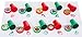 InkChristmas Stamps for Kids - Best Rubber Self Inking Holiday Stamp Set - Lifetime Guarantee