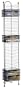 Atlantic Nestable 63712035 52 DVD/BluRay Games Tower (Gunmetal)