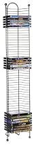 Furniture online: Atlantic Nestable 63712035 52 DVD/BluRay Games Tower (Gunmetal)
