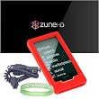 Microsoft Zune HD 16GB, 32GB & Microsoft Zune HD Accessories bundle containing: Premium **RED** Silicon Skin Case Cover + Microsoft Zune HD Car Charger + Live*Laugh*Love Silicone Wrist Band!!!