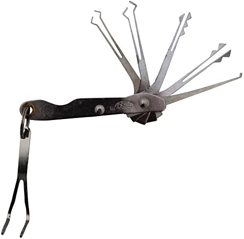 Key Chain Pocket Lock Doctor, Pocket Knife Style Pick Set By Tool Oasis