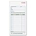 Adams Sales Order Book, 2-Part, Carbonless, White/Canary, 3-11/32 x 7-3/16 Inches, 50 Sets per Book (DC3705)