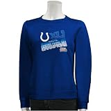 Indianapolis Colts Super Bowl XLI Champions Ladies XLI Motion Ladies Royal Blue Crew Sweatshirt at Football Fanatics