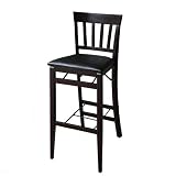 24H Folding Counter Height Stool Mission Style in Espresso Finish 41SodkarjyL. SL160 24H Folding Counter Height Stool Mission Style in Espresso Finish