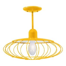 Amazon.com: Westinghouse 64780 Garage Lighting One-Light Rally Adjustable Pendant Fixture, Performance Yellow: Home Improvement from amazon.com