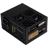 SilverStone Technology 450W SFX Form Factor 80 PLUS GOLD Full Modular Power Supply with +12V single rail, Active PFC (ST45SF-G)
