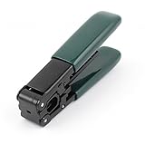 uxcell ケーブルプライヤー　ワイヤー・カッター　ゴム製ハンドル　ブラック　グリーン