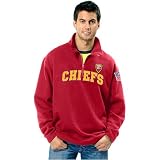 G-III Kansas City Chiefs Retro Quarter Zip Fleece