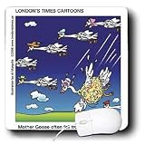 Londons Times Funny Animals Cartoons - Mother Goose - Mouse Pads