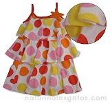 Agatha Ruiz de la Prada Print Cotton Layered Sun Dress