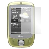 HTC Touch Smartphone PDA Premium Clear Reusable LCD Screen & Body Protector with Lint Cleaning Cloth By Ikross