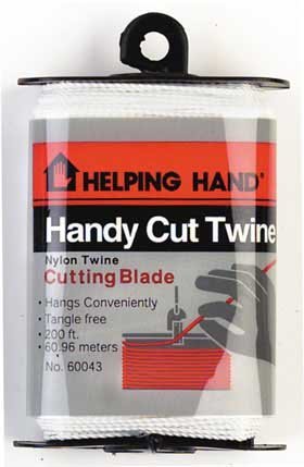 Helping Hands 200ft. White Nylon Handy Cut Twine 60043 - Pack of 3
