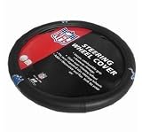 SWCLIONS - Detroit Lions NFL Football Universal Car Truck SUV Steering Wheel Cover