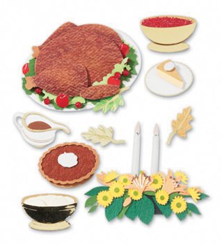 Jolees  Boutique Harvest Themed Ornate Stickers, 