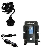 Sandisk Sansa c250 2GB Auto Cup Holder with Car Charger - Uses Gomadic TipExchange