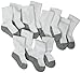 Jefferies Socks, Llc Unisex-baby Newborn 6 Pack Seamless Sport Half Cushion Crew Socks