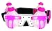 Fuel Belt Revenge 4 Trinkgürtel Pink/Weiss Gr. M (30-32inch)