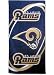 St. Louis Rams Beach Towel