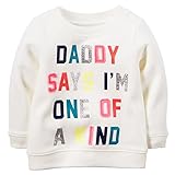 カーターズ Carter's トレーナー 長袖 綿80% フリース20% Sparkle Pullover 18M (78-83cm)