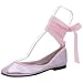 Hollywould Women's Audrey Ballet Flat,Metallic Pink,38.5 EU (US Women's 8.5 M)