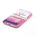 LG K7 Case, LG Tribute 5 Case, JanCalm Wallet Case,[Kickstand] Pattern Premium PU Leather Wallet [Card/Cash Slots] Flip Cover for LG Tribute 5 / LG K7Including-ONE Crystal Pen (Never stop dreaming)