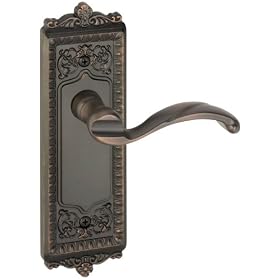 Grandeur GS40-WINPRT-TB Windsor Longplate with Portofino Lever, Privacy, Timeless Bronze... by Grandeur