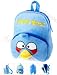 Blue Angry Bird Plush Backpack approx 13"