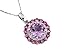 Ladies Diamond & Pink Sapphire and Amethyst