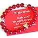 To the World Teacher Gift Bracelet